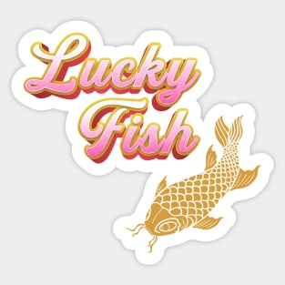 Lucky Fish Sticker